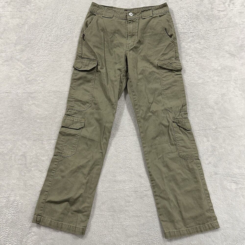 Fivestar General Cargo Pants Women 5 27 Green Y2K